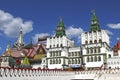 Izmailovskiy Kremlin in Moscow on a sunny day